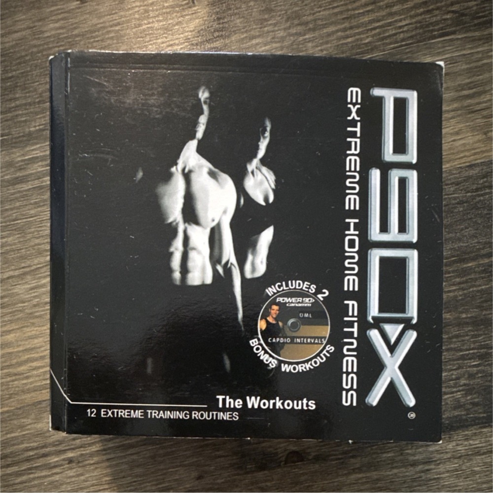 Beachbody P90X Extreme Home Fitness DVD Box Set 12 Routines + 2 Bonus Workouts